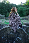 Load image into Gallery viewer, Lowri Dress in Umber Ulvaag Dragon Print