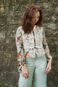 Load image into Gallery viewer, Alys Waistcoat in Vintage Tufted Lace - Olivia Annabelle - original_value - medieval - historical
