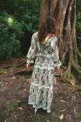 Load image into Gallery viewer, Carys Dress in Mythical Swirl Print - Olivia Annabelle - original_value - medieval - historical