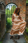 Load image into Gallery viewer, Carys Dress in Red Draco Print - Olivia Annabelle - original_value - medieval - historical