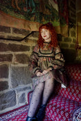 Load image into Gallery viewer, Elvina Dress in Rossetti Tapestry Print - Olivia Annabelle - #original_value - #medieval - #historical