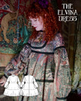 Load image into Gallery viewer, Elvina Dress – Medieval & Renaissance Inspired Fantasy Sewing Pattern PDF - Olivia Annabelle - original_value - medieval - historical