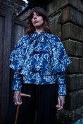 Load image into Gallery viewer, Heathcliff Cape Jacket in Wuthering Print - Olivia Annabelle - original_value - medieval - historical
