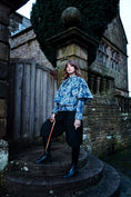 Load image into Gallery viewer, Heathcliff Cape Jacket in Wuthering Print - Olivia Annabelle - original_value - medieval - historical