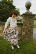 Load image into Gallery viewer, Seren Skirt in Mythical Swirl Print - Olivia Annabelle - original_value - medieval - historical