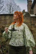 Load image into Gallery viewer, Wing of Dragon Blouse in Ulvaag Dragon print - Olivia Annabelle - #original_value - #medieval - #historical