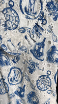 Load image into Gallery viewer, Lemon Shorts in Delft Hercule Print - Olivia Annabelle -