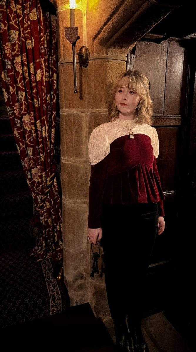 Juliet Top in Jewel Velvet - Olivia Annabelle - #original_value - #medieval - #historical