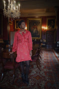 Load image into Gallery viewer, *Sample* Aurora Dress in Bouquet Stripe Print - Olivia Annabelle - #original_value - #medieval - #historical