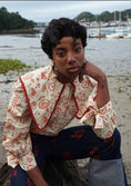 Load image into Gallery viewer, *Sample* Herman Blouse in Admiral Print - Olivia Annabelle - #original_value - #medieval - #historical