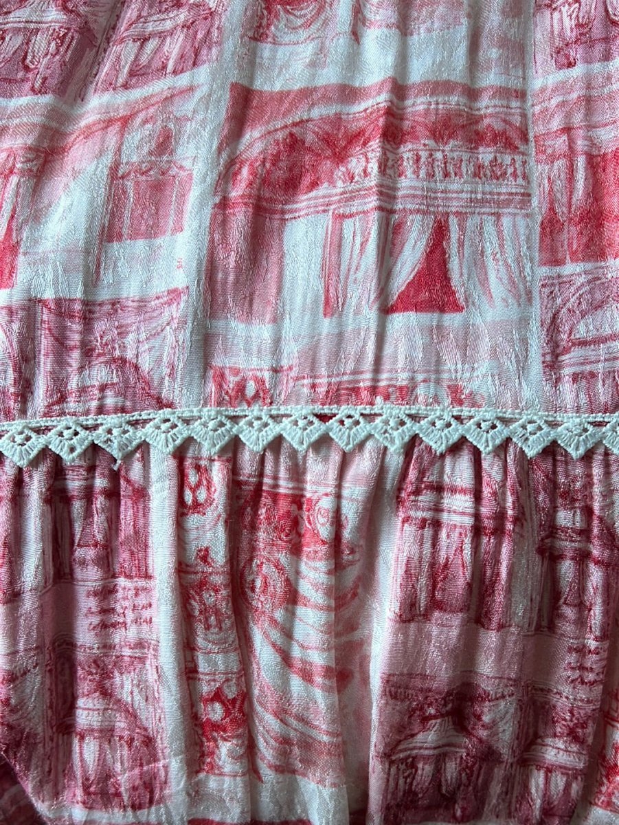 *Sample* Odette Dress in Curtain Call Print - Olivia Annabelle - #original_value - #medieval - #historical