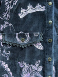 Load image into Gallery viewer, *Sample* Ondine Jacket in Dancing Swan Embroidery - Olivia Annabelle - #original_value - #medieval - #historical