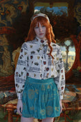 Load image into Gallery viewer, *Sample* Waterhouse Skort in Gilded Embroidery - Olivia Annabelle - #original_value - #medieval - #historical