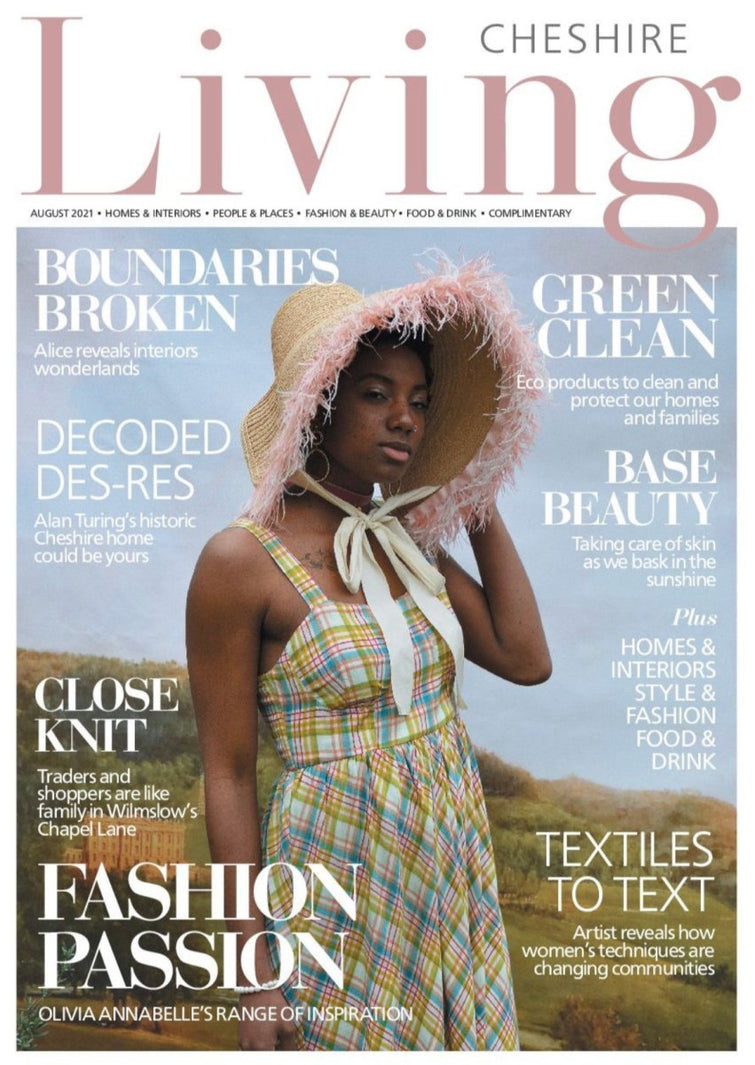 Olivia Annabelle On The Cover Of Cheshire Living Magazine - Olivia Annabelle