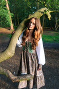 Load image into Gallery viewer, Stevie Midi Dress in Sage Castell Print
