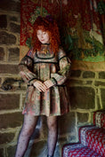 Load image into Gallery viewer, Elvina Dress in Rossetti Tapestry Print - Olivia Annabelle - #original_value - #medieval - #historical
