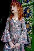 Load image into Gallery viewer, Faelynn Dress in Rossetti Tapestry Print - Olivia Annabelle - #original_value - #medieval - #historical
