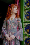 Load image into Gallery viewer, Faelynn Dress in Rossetti Tapestry Print - Olivia Annabelle - #original_value - #medieval - #historical
