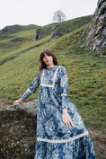 Load image into Gallery viewer, Florence Dress in Wuthering Print - Olivia Annabelle - original_value - medieval - historical

