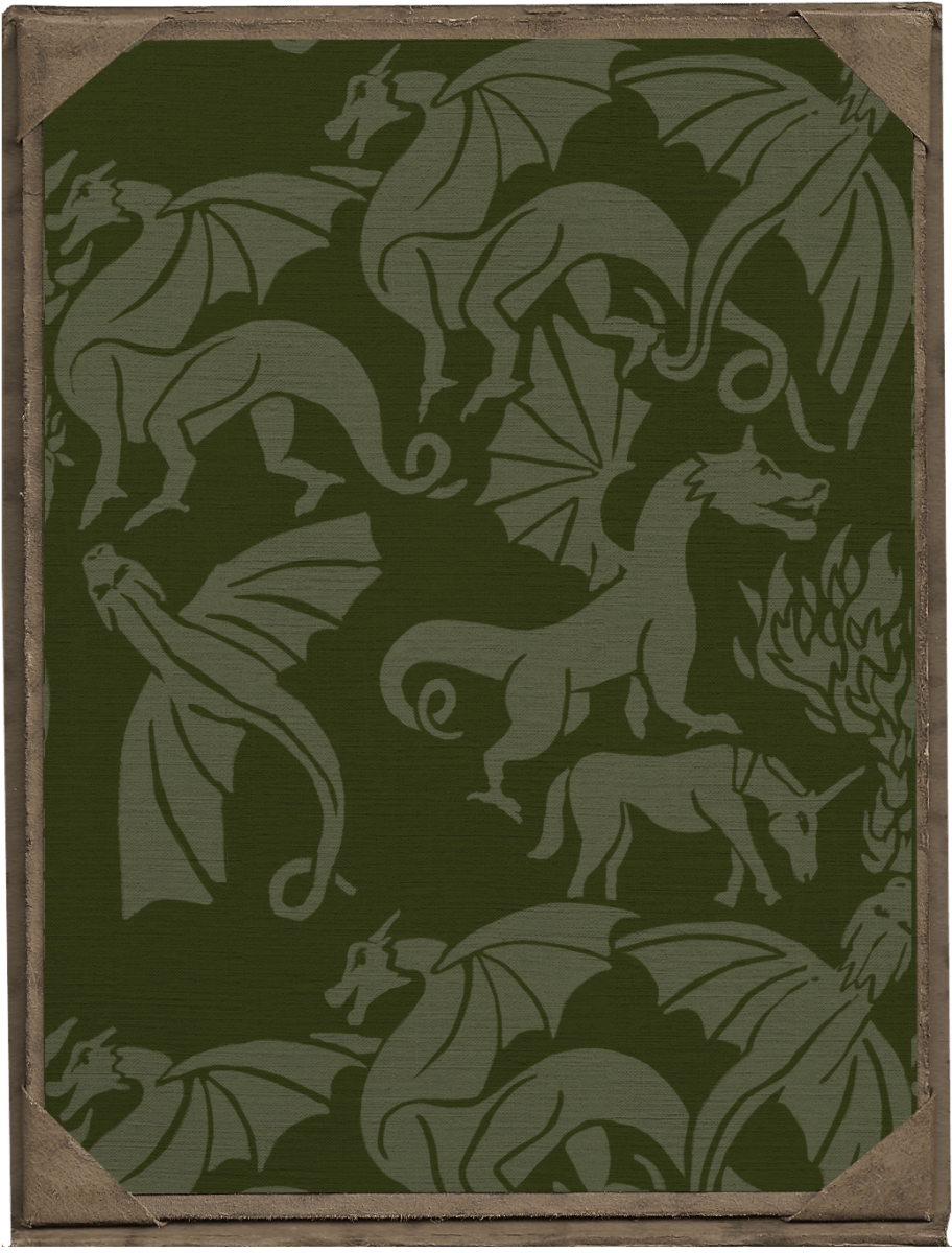 Forest Draco Print - Olivia Annabelle - original_value - medieval - historical