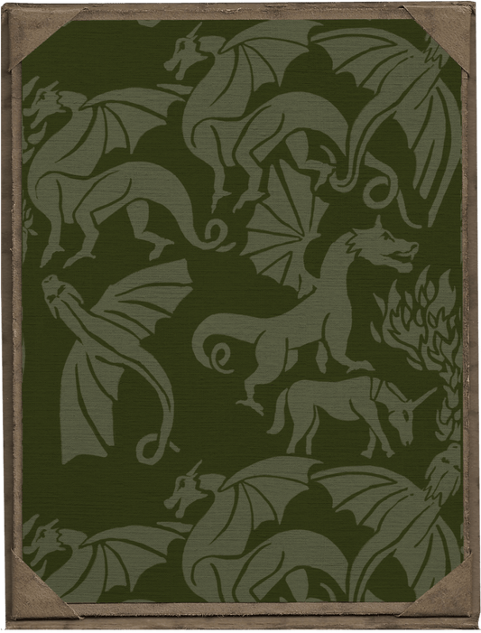 Forest Draco Print - Olivia Annabelle - original_value - medieval - historical