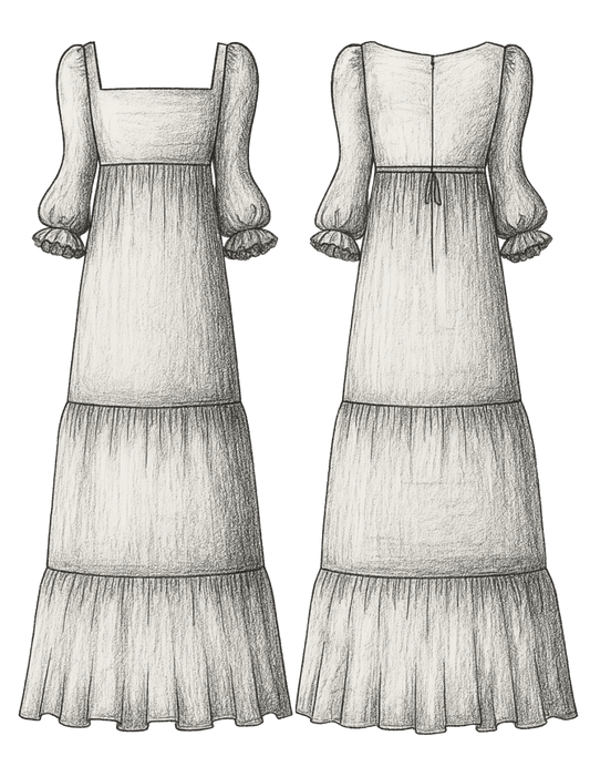 Harriet Dress - Olivia Annabelle - original_value - medieval - historical
