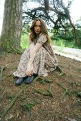 Load image into Gallery viewer, Laura Dress in Patchwork Castell Print - Olivia Annabelle - original_value - medieval - historical
