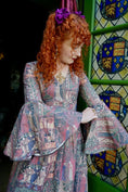 Load image into Gallery viewer, *Sample* Faelynn Dress in Rossetti Tapestry Print - Olivia Annabelle - #original_value - #medieval - #historical
