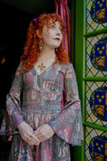 Load image into Gallery viewer, *Sample* Faelynn Dress in Rossetti Tapestry Print - Olivia Annabelle - #original_value - #medieval - #historical
