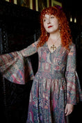 Load image into Gallery viewer, *Sample* Faelynn Dress in Rossetti Tapestry Print - Olivia Annabelle - #original_value - #medieval - #historical
