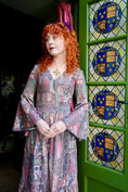 Load image into Gallery viewer, *Sample* Faelynn Dress in Rossetti Tapestry Print - Olivia Annabelle - #original_value - #medieval - #historical
