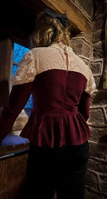 Load image into Gallery viewer, *Sample* Juliet Top in Jewel Velvet - Olivia Annabelle - #original_value - #medieval - #historical
