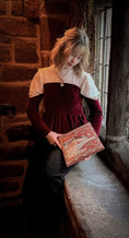 Load image into Gallery viewer, *Sample* Juliet Top in Jewel Velvet - Olivia Annabelle - #original_value - #medieval - #historical
