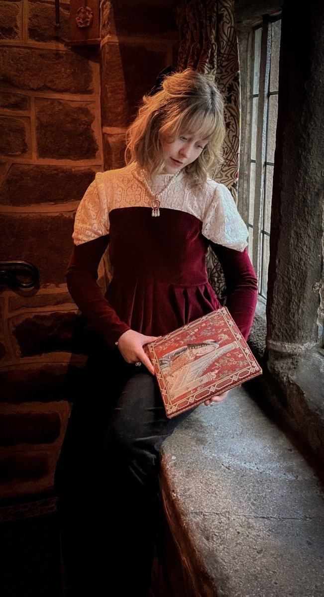 *Sample* Juliet Top in Jewel Velvet - Olivia Annabelle - #original_value - #medieval - #historical