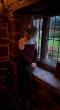 Load image into Gallery viewer, *Sample* Juliet Top in Jewel Velvet - Olivia Annabelle - #original_value - #medieval - #historical
