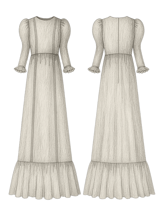 Sibyl Dress - Olivia Annabelle - original_value - medieval - historical