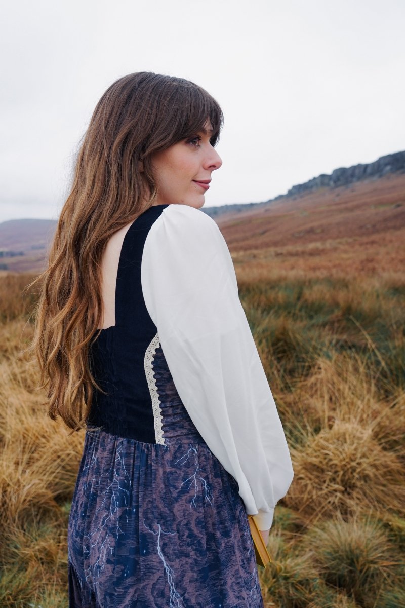 Stevie Dress in Our Souls Print - Olivia Annabelle - original_value - medieval - historical