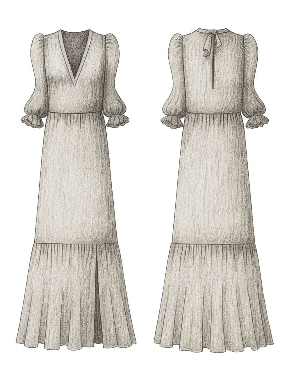 Vanessa Dress - Olivia Annabelle - original_value - medieval - historical