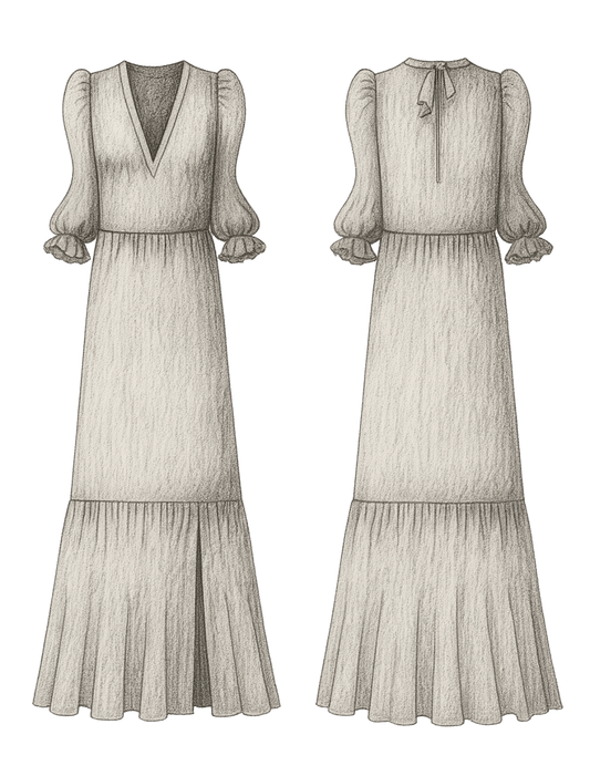 Vanessa Dress - Olivia Annabelle - original_value - medieval - historical
