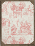 Load image into Gallery viewer, Vauxhall Pink Toile Print - Olivia Annabelle - original_value - medieval - historical
