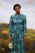 Load image into Gallery viewer, Vauxhall Teal Toile Print - Olivia Annabelle - original_value - medieval - historical
