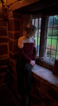 Load image into Gallery viewer, Juliet Top in Jewel Velvet - Olivia Annabelle - #original_value - #medieval - #historical
