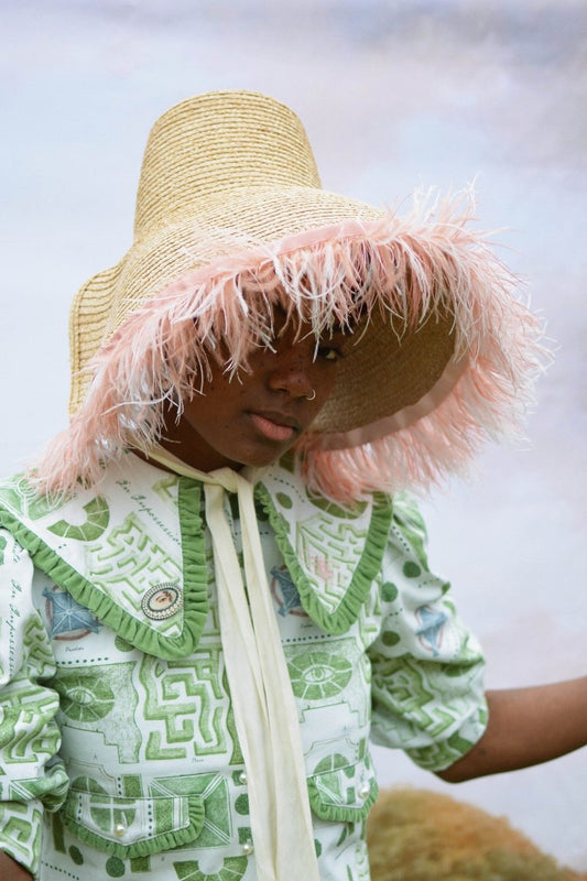 *Sample* Bennet Jacket in Garden Maze Print - Olivia Annabelle - #original_value - #medieval - #historical