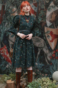 Load image into Gallery viewer, *Sample* Elaine Dress in Morris Print - Olivia Annabelle - #original_value - #medieval - #historical
