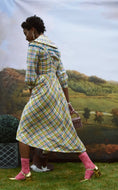 Load image into Gallery viewer, *Sample* Emma Dress in Regency Tartan - Olivia Annabelle - #original_value - #medieval - #historical
