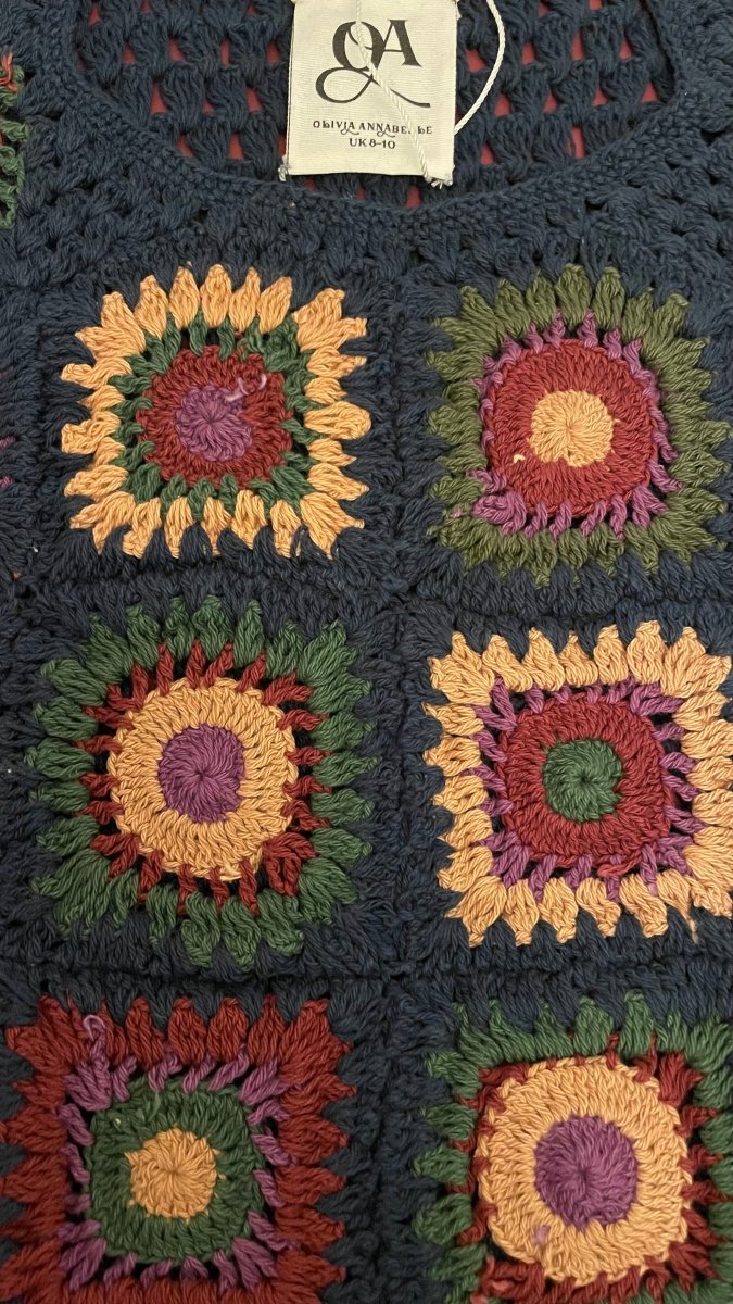 *Sample* Shalott Jewel Crochet Cardigan - Olivia Annabelle - #original_value - #medieval - #historical