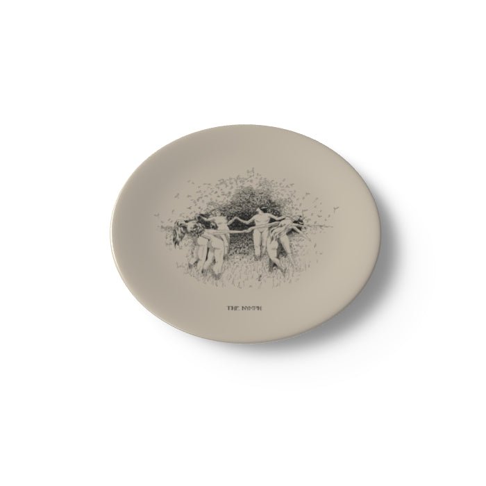 The Nymph China Plate - Olivia Annabelle - #original_value - #medieval - #historical