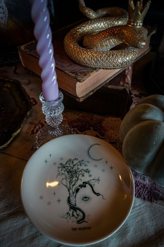 The Serpent China Plate - Olivia Annabelle - #original_value - #medieval - #historical