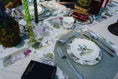 Load image into Gallery viewer, Vauxhall Gardens Leafy Toile China Plate - Olivia Annabelle - China Plates
