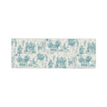 Load image into Gallery viewer, Vauxhall Gardens Powder Blue Toile Table Runner - Olivia Annabelle - Table Runner
